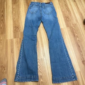 Rock and roll cowgirl trouser jeans 28x38